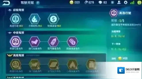 QQ飞车驾驶