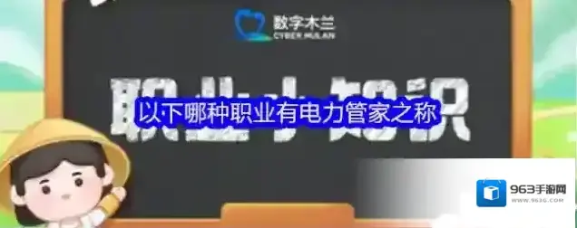 以下哪种职业有电力管家之称