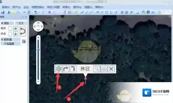 奥维互动地图点击