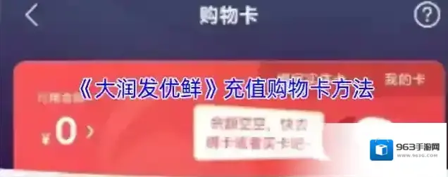 大润发优鲜购物卡