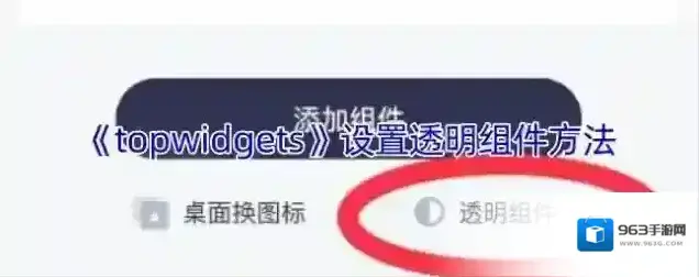 topwidgets小组件