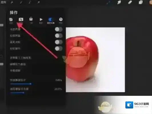 procreate画布