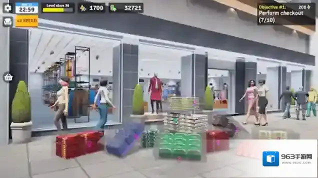 服装店模拟器货柜