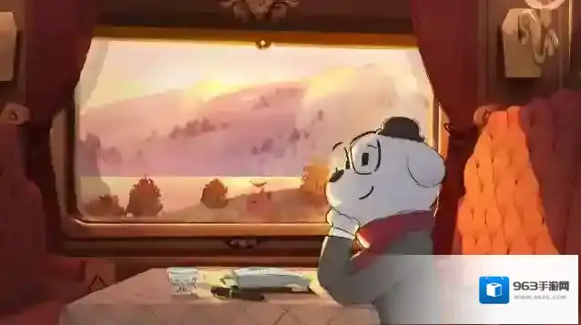 落日山丘八音盒