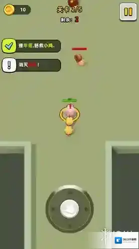 小鸡快跑游戏中