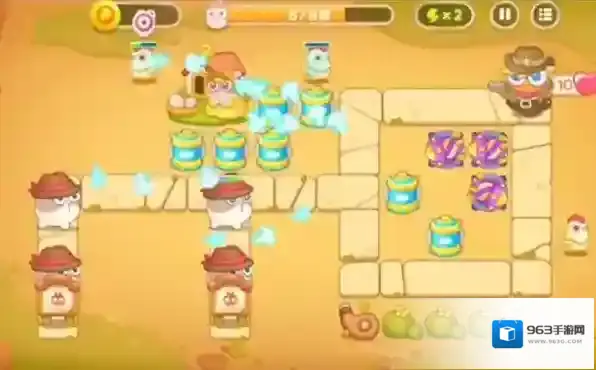 保卫萝卜4摆放
