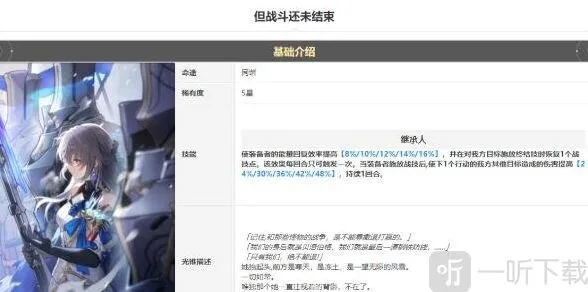 崩坏星穹铁道布洛妮娅光锥遗器推荐 布洛妮娅光锥遗器选择攻略