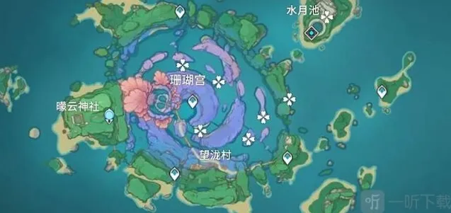 原神珊瑚珍珠分布位置一览 原神珊瑚珍珠高效收集路线