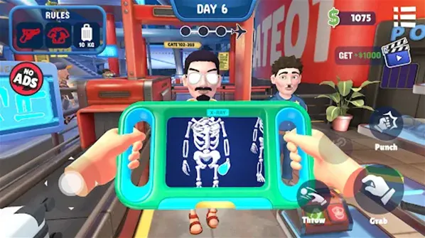 我是机场保安上飞机