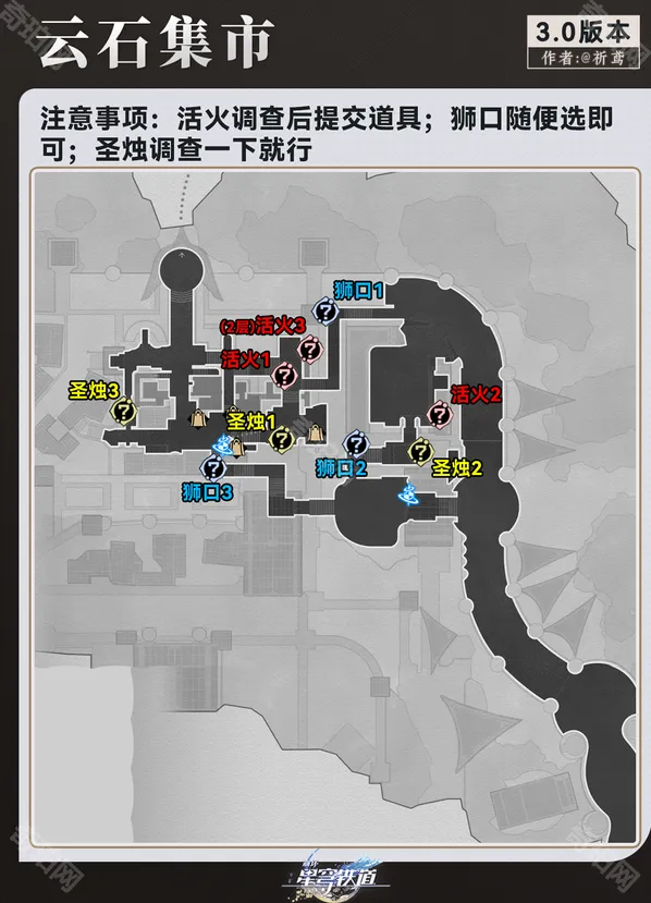 崩坏星穹铁道点位