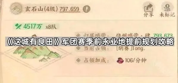 这城有良田永业