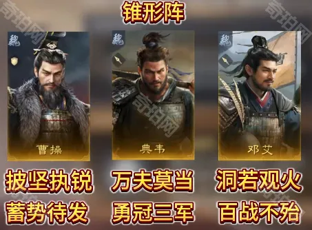 三国谋定天下阵型