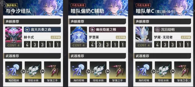 鸣潮优先