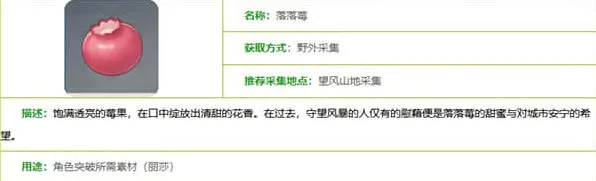 世界之外落落莓采集位置技巧