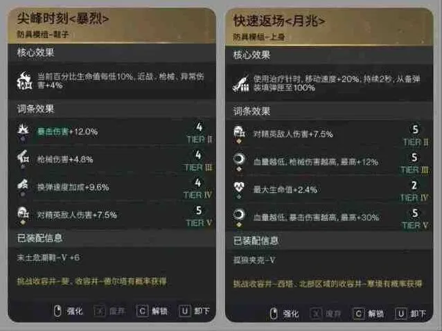 异常模组