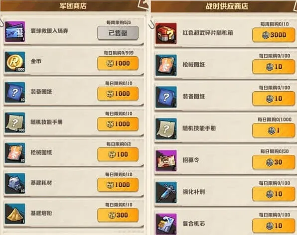 《向僵尸开炮》军团商店兑换全教程