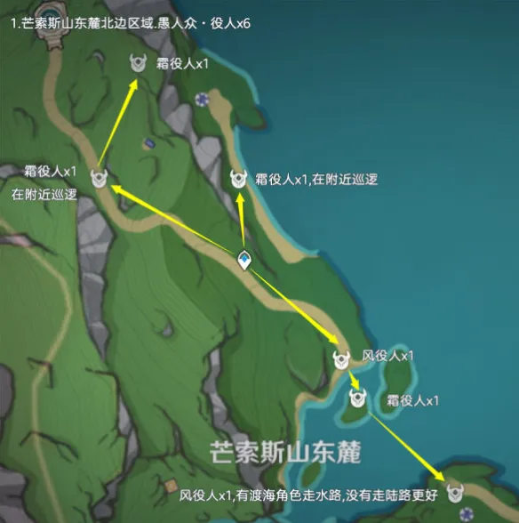 《原神》愚人众役人位置分享教程