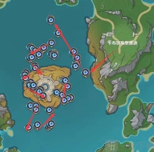 《原神》：初露之源采集路线介绍