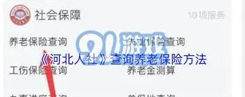 《微信》查询养老金使用教程