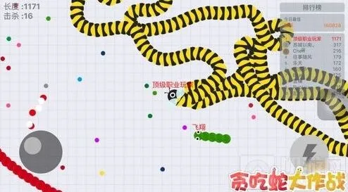贪吃蛇大作战关系栏位置技巧