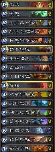炉石传说德鲁伊难民卡组详解