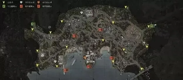 《暗区突围》山谷保险箱位置