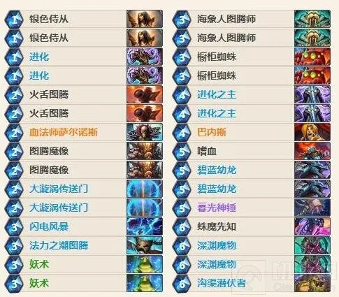 《炉石传说》传说卡组：新版进化萨
