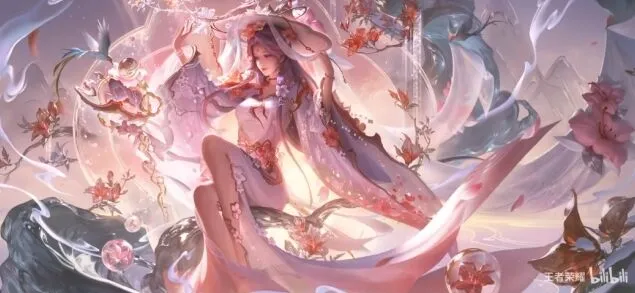 王昭君映山客皮肤主题设计介绍