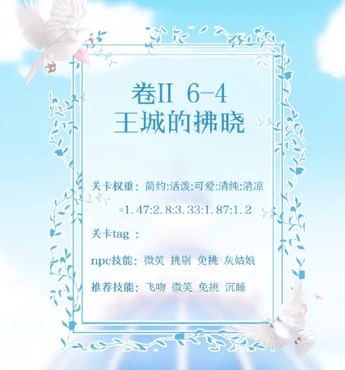 奇迹暖暖王城的拂晓S级通关技巧分享