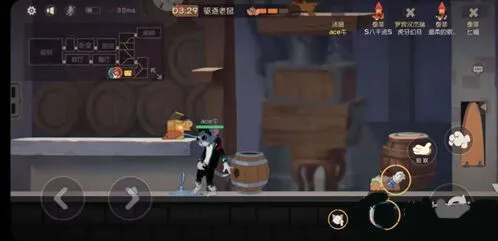 猫和老鼠冰面