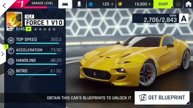 狂野飙车9VLF V10A级车性能详解攻略