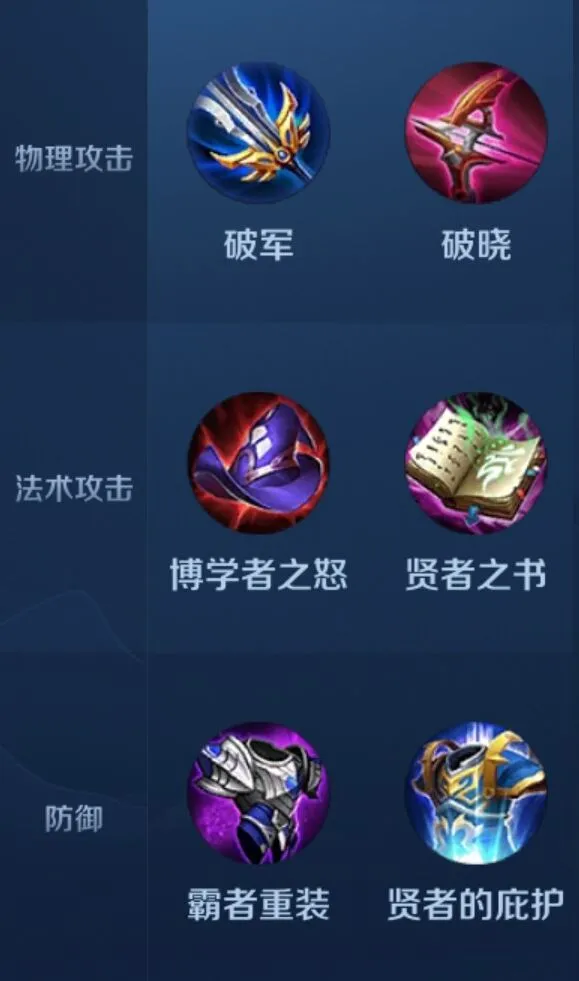 王者荣耀自走棋三星装备推荐