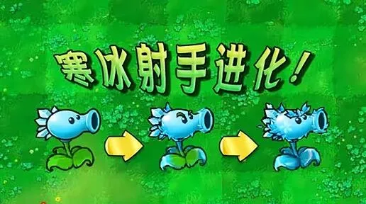 植物大战僵尸杂交版寒冰射手进化方法