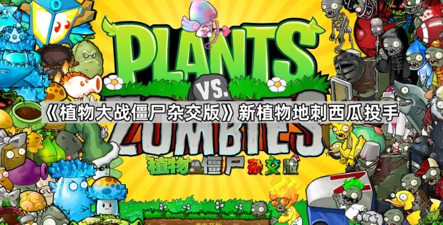 植物大战僵尸杂交版地刺西瓜投手使用技巧
