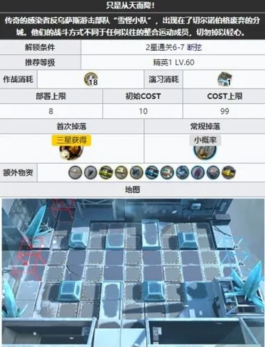 明日方舟关卡