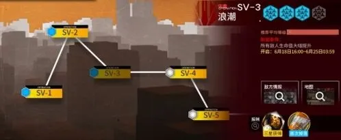 明日方舟突袭SV3平民通关技巧