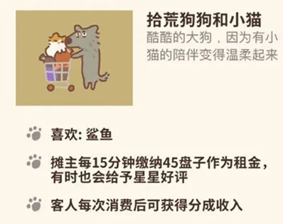 《动物餐厅》拾荒狗狗小猫详细介绍