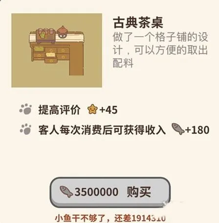 动物餐厅古典茶桌玩法攻略
