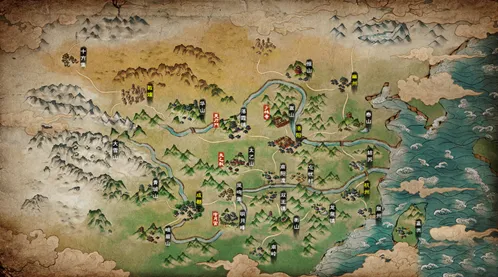 烟雨江湖明月山地图资源点攻略