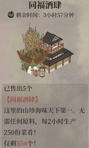 江南百景图同福酒肆获取全攻略