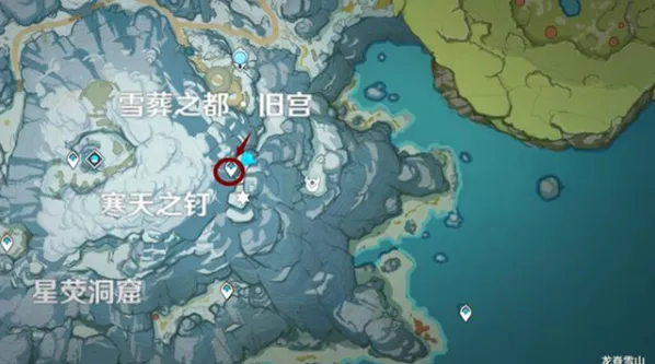 原神龙脊雪山石碑大门位置技巧