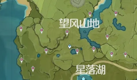 落落果实作用 原神采集位置分布图