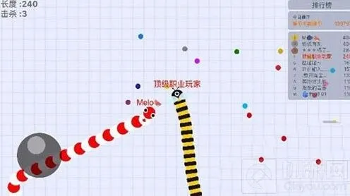 贪吃蛇大作战游戏攻略：头部防御技巧