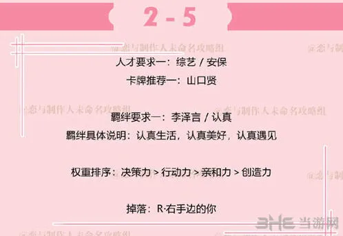 恋与制作人副本