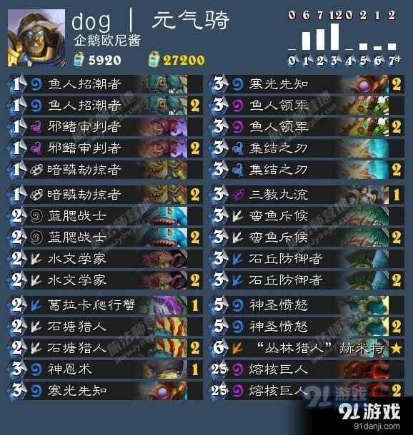 嗜血萨卡组炉石传说玩法分享