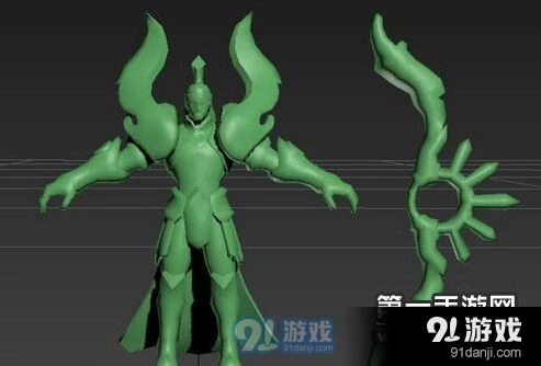 王者荣耀S8后羿新模型 建模图一览