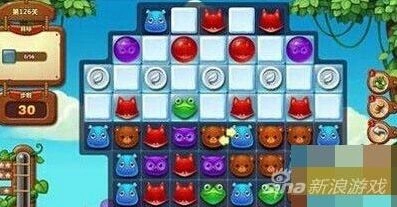开心消消乐第126关通关玩法技巧