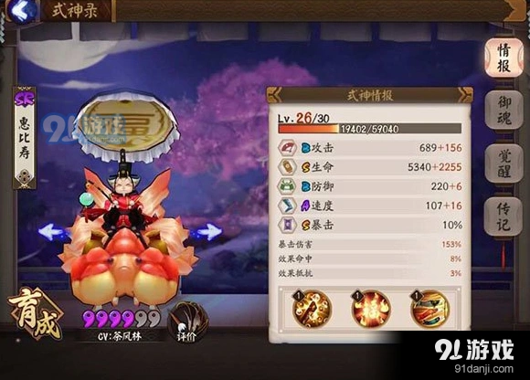 阴阳师惠比寿御魂属性优先级攻略