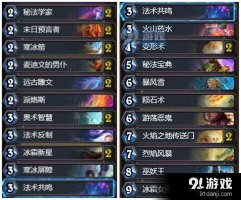 炉石传说DK元素法铺场与解场思路