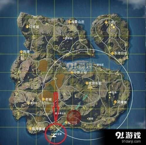 荒野行动小群岛带玩法技巧教学